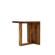 Handmade Ida Side Table, a solid wood furniture piece, designed as a sophisticated end table for your home.