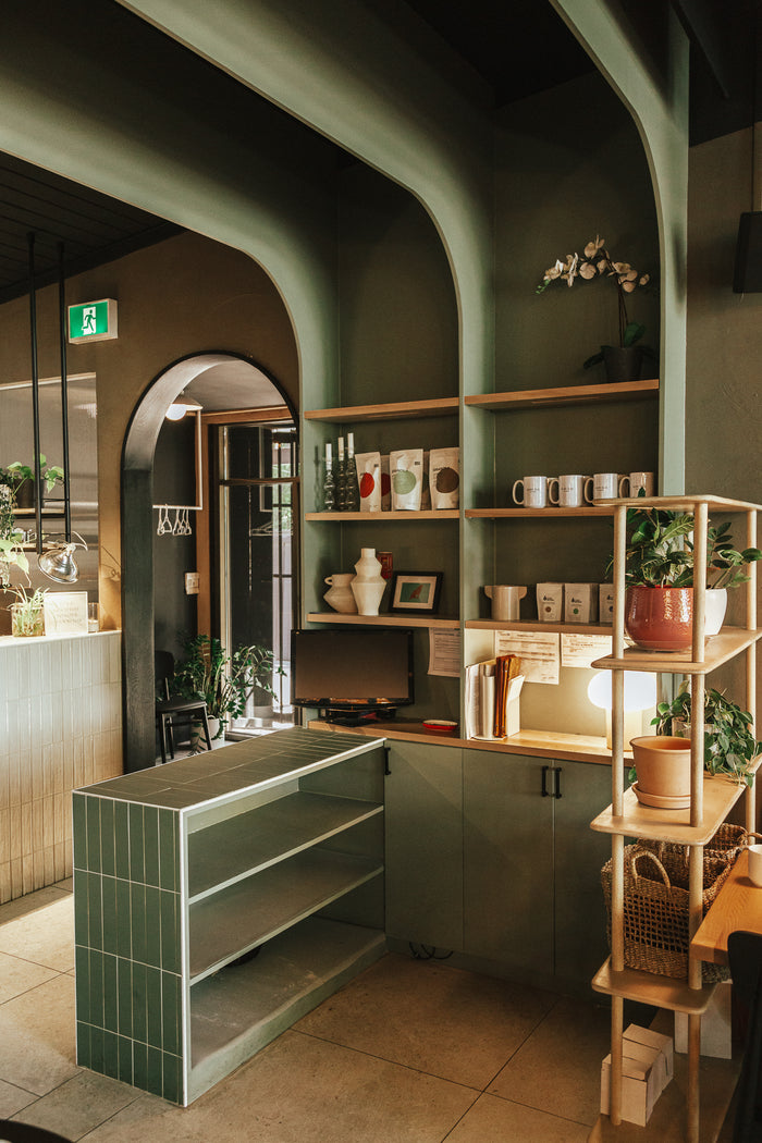 Restaurant St-Eloi, furniture by ref.