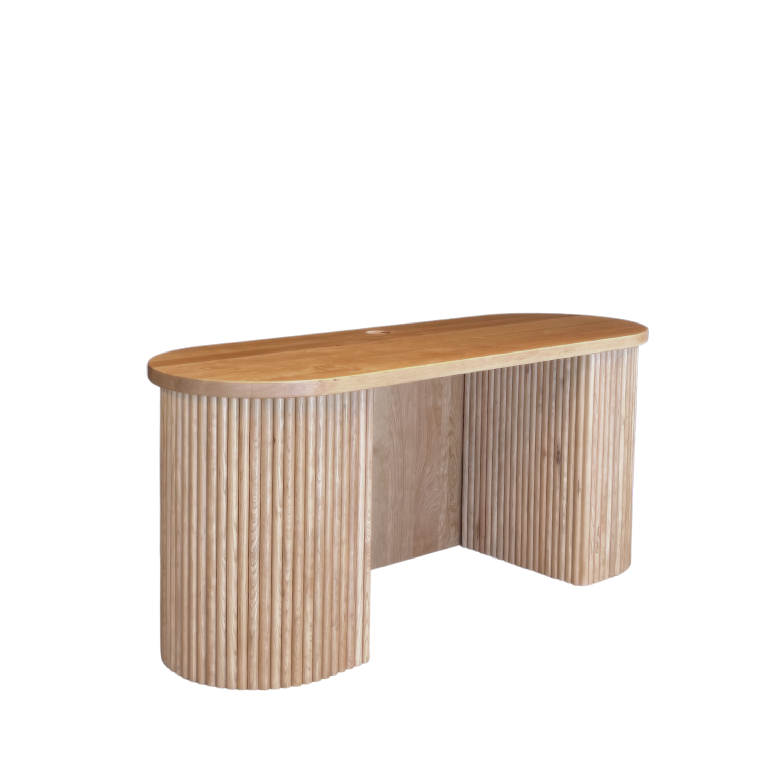 Ophelia Oval Tambour Desk