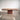 Opal Extendable Dining Table fully extended with leaves in place