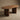 Ovali oval dining table in walnut, angled view