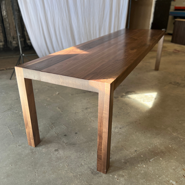 Wood parsons deals table