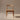 La Torontoise solid oak dining chair, front view, handcrafted in Canada